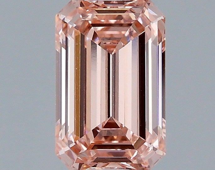 Loose Diamond - EMERALD 1.05ct Fancy Intense Pink VS1: Loose Diamond - EMERALD 1.05ct Fancy Intense Pink VS1 Source: This is a real non-mined Diamond that has been grown in a lab Shape: EMERALD Carats: 1.05 Color: Fancy Intense Pink Certification: IGI Vid