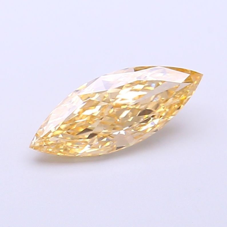 Loose Diamond - MARQUISE 1.01ct Fancy Intense Yellow VS1: Loose Diamond - MARQUISE 1.01ct Fancy Intense Yellow VS1 Source: This is a real non-mined Diamond that has been grown in a lab Shape: MARQUISE Carats: 1.01 Color: Fancy Intense Yellow Certification: I