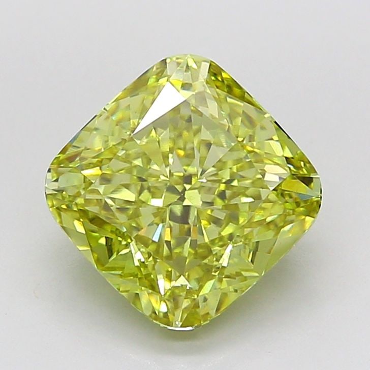 Loose Diamond - CUSHION MODIFIED 3.59ct Fancy Intense Yellow VS1: Loose Diamond - CUSHION MODIFIED 3.59ct Fancy Intense Yellow VS1 Source: This is a real non-mined Diamond that has been grown in a lab Shape: CUSHION MODIFIED Carats: 3.59 Color: Fancy Intense Yellow 