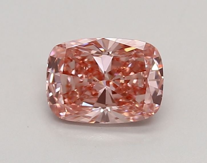 Loose Diamond - CUSHION MODIFIED 0.79ct Fancy Vivid Pink VS1: Loose Diamond - CUSHION MODIFIED 0.79ct Fancy Vivid Pink VS1 Source: This is a real non-mined Diamond that has been grown in a lab Shape: CUSHION MODIFIED Carats: 0.79 Color: Fancy Vivid Pink Certific