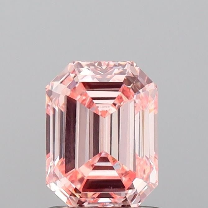 Loose Diamond - EMERALD 1.16ct Fancy Intense Pink VVS2: Loose Diamond - EMERALD 1.16ct Fancy Intense Pink VVS2 Source: This is a real non-mined Diamond that has been grown in a lab Shape: EMERALD Carats: 1.16 Color: Fancy Intense Pink Certification: IGI Vi