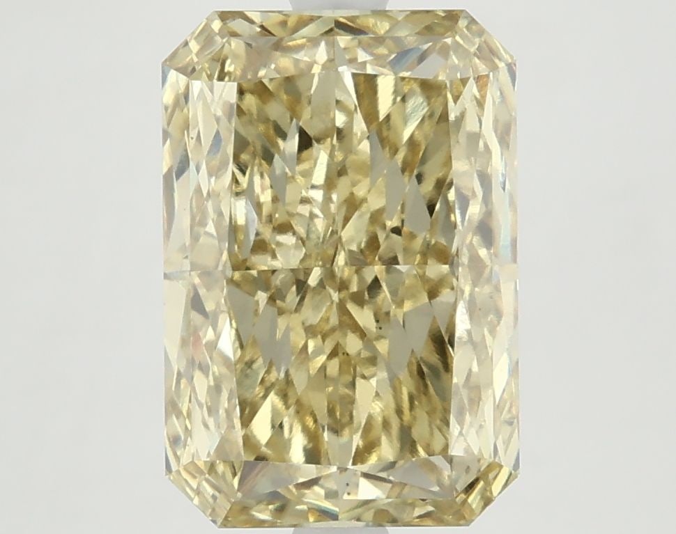 Loose Diamond - RADIANT 4.85ct Fancy Vivid Yellow VS1: Loose Diamond - RADIANT 4.85ct Fancy Vivid Yellow VS1 Source: This is a real non-mined Diamond that has been grown in a lab Shape: RADIANT Carats: 4.85 Color: Fancy Vivid Yellow Certification: IGI The