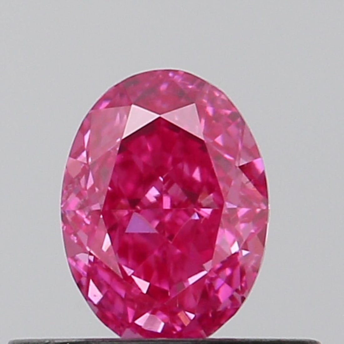 Loose Diamond - OVAL 0.42ct Fancy Vivid Pink VVS2: Loose Diamond - OVAL 0.42ct Fancy Vivid Pink VVS2 Source: This is a real non-mined Diamond that has been grown in a lab Shape: OVAL Carats: 0.42 Color: Fancy Vivid Pink Certification: NONE Video: