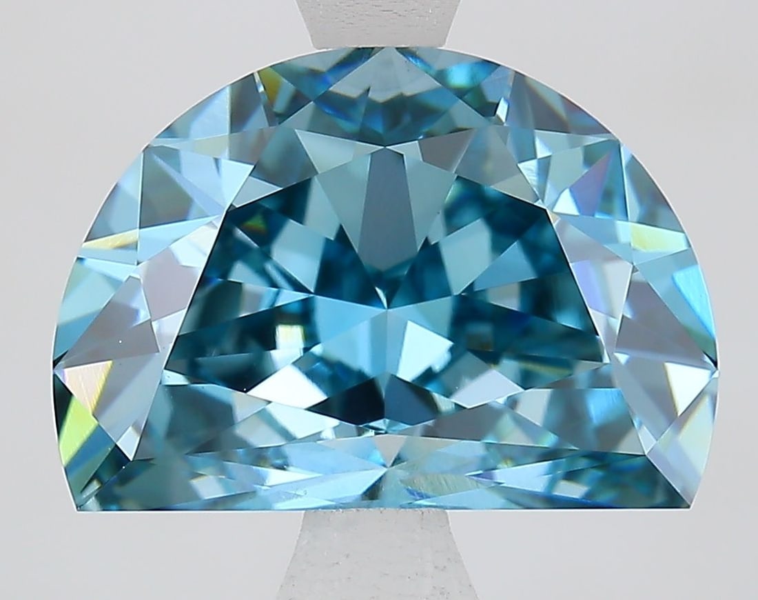 Loose Diamond - HALF MOON 2.65ct Fancy Vivid Blue VVS2 (1 of 1)