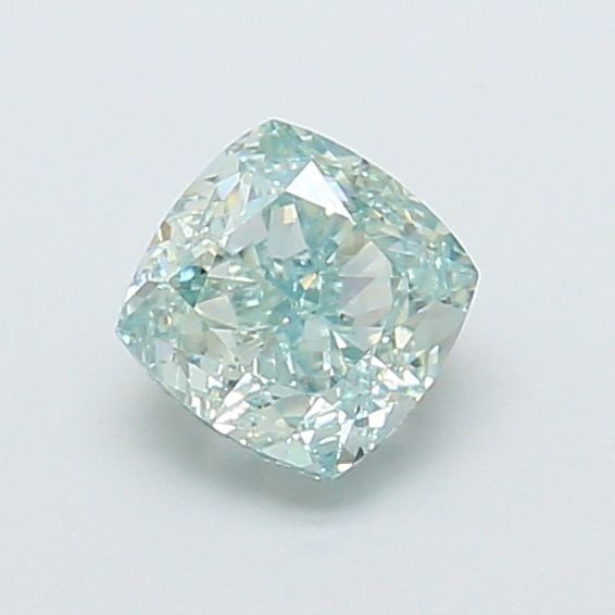 Loose Diamond - CUSHION MODIFIED 0.96ct Fancy Intense Green VVS1: Loose Diamond - CUSHION MODIFIED 0.96ct Fancy Intense Green VVS1 Source: This is a real non-mined Diamond that has been grown in a lab Shape: CUSHION MODIFIED Carats: 0.96 Color: Fancy Intense Green C