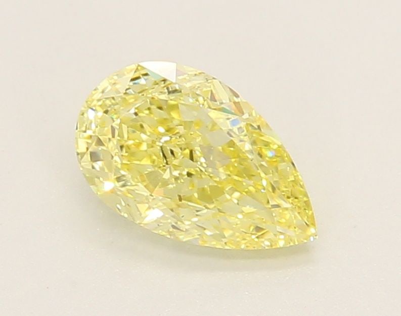 Loose Diamond - PEAR 1.03ct Fancy Intense Yellow VS2: Loose Diamond - PEAR 1.03ct Fancy Intense Yellow VS2 Source: This is a real non-mined Diamond that has been grown in a lab Shape: PEAR Carats: 1.03 Color: Fancy Intense Yellow Certification: IGI Video