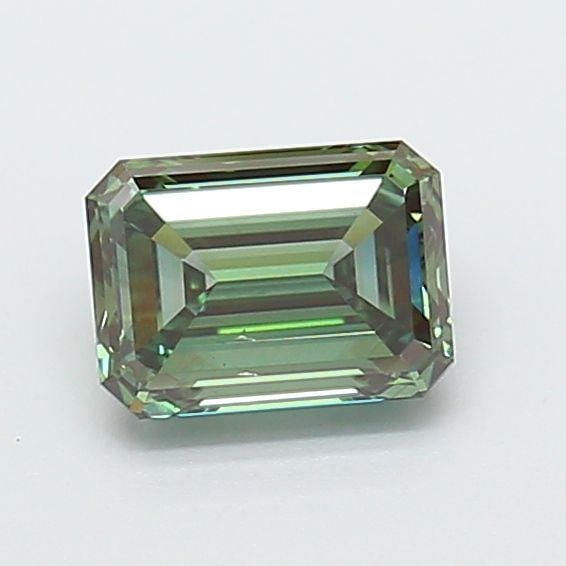 Loose Diamond - EMERALD 1.5ct Fancy Vivid Green VS2: Loose Diamond - EMERALD 1.5ct Fancy Vivid Green VS2 Source: This is a real non-mined Diamond that has been grown in a lab Shape: EMERALD Carats: 1.5 Color: Fancy Vivid Green Certification: IGI Video: