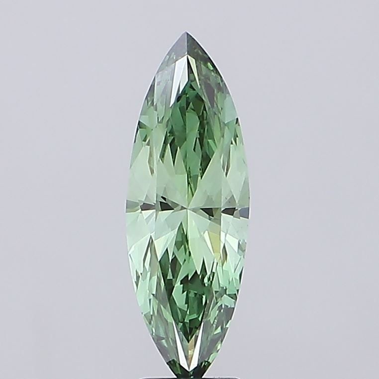 Loose Diamond - MARQUISE 3.14ct Fancy Vivid Green VS1: Loose Diamond - MARQUISE 3.14ct Fancy Vivid Green VS1 Source: This is a real non-mined Diamond that has been grown in a lab Shape: MARQUISE Carats: 3.14 Color: Fancy Vivid Green Certification: IGI Vid