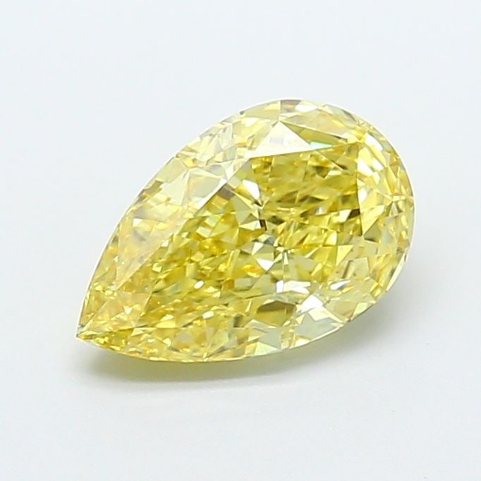 Loose Diamond - PEAR 2.01ct Fancy Intense Yellow VS1: Loose Diamond - PEAR 2.01ct Fancy Intense Yellow VS1 Source: This is a real non-mined Diamond that has been grown in a lab Shape: PEAR Carats: 2.01 Color: Fancy Intense Yellow Certification: IGI Video