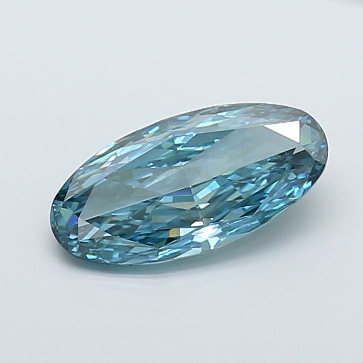 Loose Diamond - OVAL 4.04ct Fancy Vivid Blue VS1 (1 of 1)
