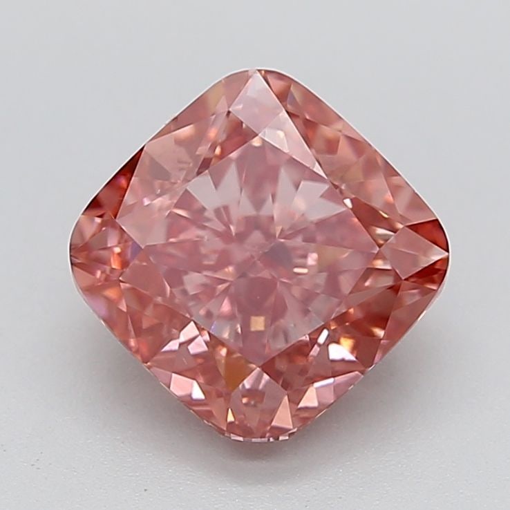 Loose Diamond - CUSHION MODIFIED 1.59ct Fancy Vivid Pink VS1: Loose Diamond - CUSHION MODIFIED 1.59ct Fancy Vivid Pink VS1 Source: This is a real non-mined Diamond that has been grown in a lab Shape: CUSHION MODIFIED Carats: 1.59 Color: Fancy Vivid Pink Certific