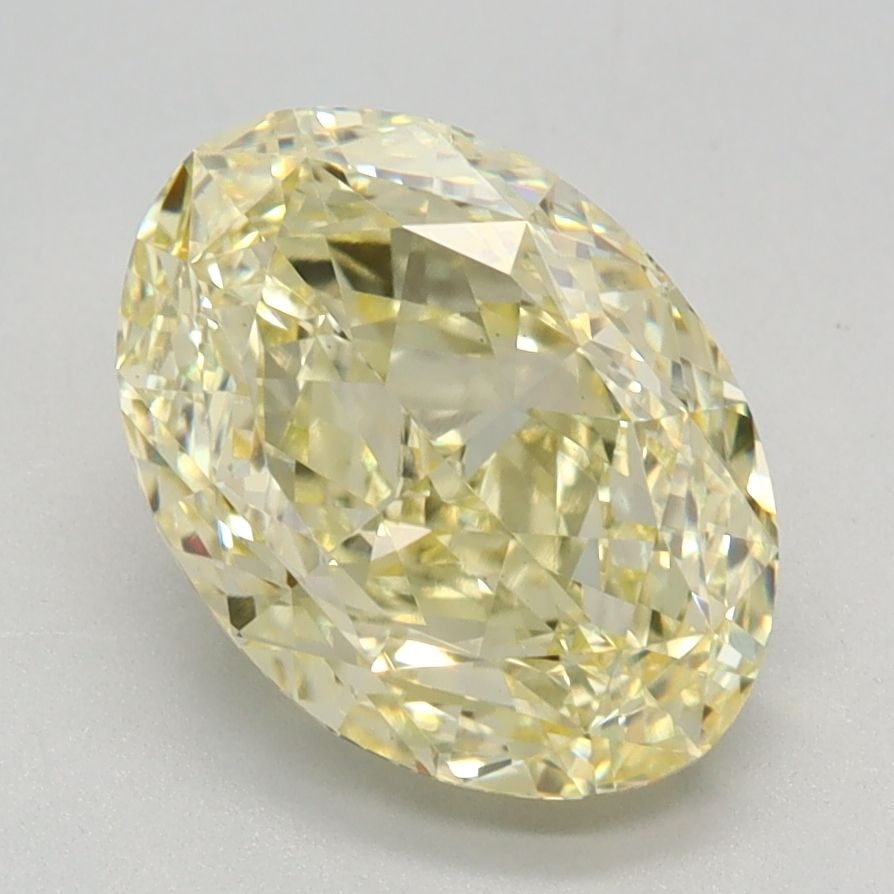 Loose Diamond - OVAL 2.58ct Fancy Intense Yellow VS1: Loose Diamond - OVAL 2.58ct Fancy Intense Yellow VS1 Source: This is a real non-mined Diamond that has been grown in a lab Shape: OVAL Carats: 2.58 Color: Fancy Intense Yellow Certification: IGI Video