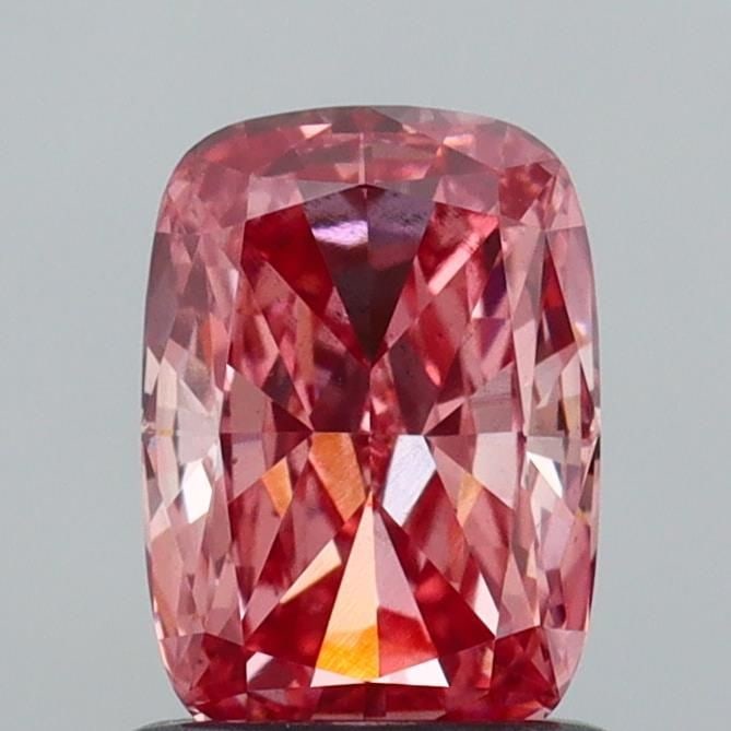 Loose Diamond - CUSHION MODIFIED 1.08ct Fancy Vivid Pink VS2: Loose Diamond - CUSHION MODIFIED 1.08ct Fancy Vivid Pink VS2 Source: This is a real non-mined Diamond that has been grown in a lab Shape: CUSHION MODIFIED Carats: 1.08 Color: Fancy Vivid Pink Certific
