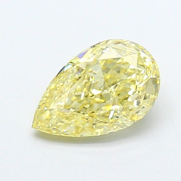 Loose Diamond - PEAR 1.06ct Fancy Light Yellow VVS2: Loose Diamond - PEAR 1.06ct Fancy Light Yellow VVS2 Source: This is a real non-mined Diamond that has been grown in a lab Shape: PEAR Carats: 1.06 Color: Fancy Light Yellow Certification: IGI Video: