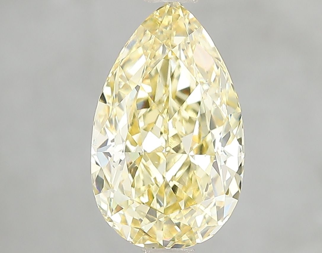 Loose Diamond - PEAR 3.09ct Fancy Intense Yellow VS1: Loose Diamond - PEAR 3.09ct Fancy Intense Yellow VS1 Source: This is a real non-mined Diamond that has been grown in a lab Shape: PEAR Carats: 3.09 Color: Fancy Intense Yellow Certification: IGI Video