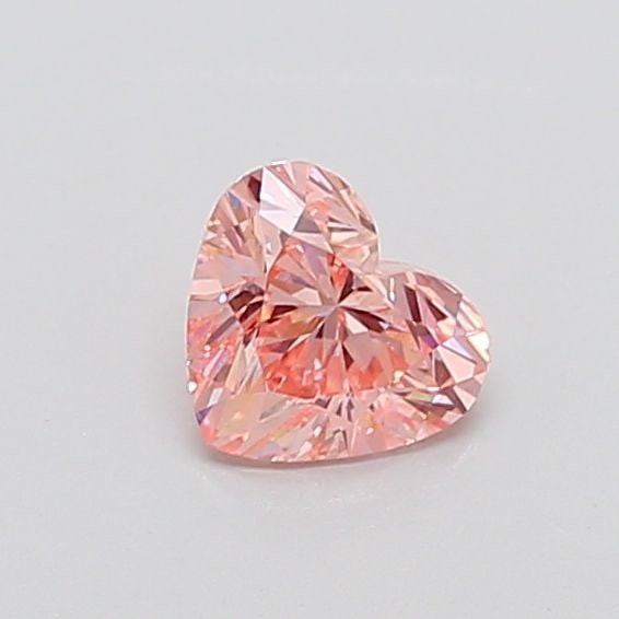 Loose Diamond - HEART 0.9ct Fancy Intense Pink VS2: Loose Diamond - HEART 0.9ct Fancy Intense Pink VS2 Source: This is a real non-mined Diamond that has been grown in a lab Shape: HEART Carats: 0.9 Color: Fancy Intense Pink Certification: IGI The Diamo