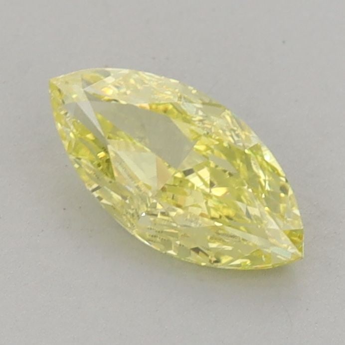 Loose Diamond - MARQUISE 0.74ct Fancy Vivid Yellow VVS2: Loose Diamond - MARQUISE 0.74ct Fancy Vivid Yellow VVS2 Source: This is a real non-mined Diamond that has been grown in a lab Shape: MARQUISE Carats: 0.74 Color: Fancy Vivid Yellow Certification: IGI 