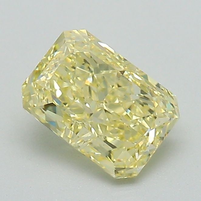 Loose Diamond - RADIANT 1.04ct Fancy Intense Yellow VS1: Loose Diamond - RADIANT 1.04ct Fancy Intense Yellow VS1 Source: This is a real non-mined Diamond that has been grown in a lab Shape: RADIANT Carats: 1.04 Color: Fancy Intense Yellow Certification: IGI