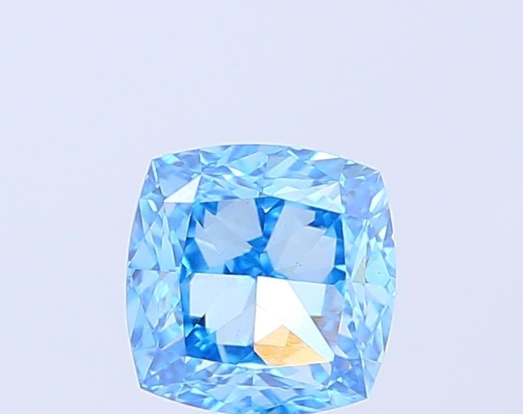 Loose Diamond - CUSHION MODIFIED 2.0ct Fancy Vivid Blue VS1: Loose Diamond - CUSHION MODIFIED 2.0ct Fancy Vivid Blue VS1 Source: This is a real non-mined Diamond that has been grown in a lab Shape: CUSHION MODIFIED Carats: 2.0 Color: Fancy Vivid Blue Certificat