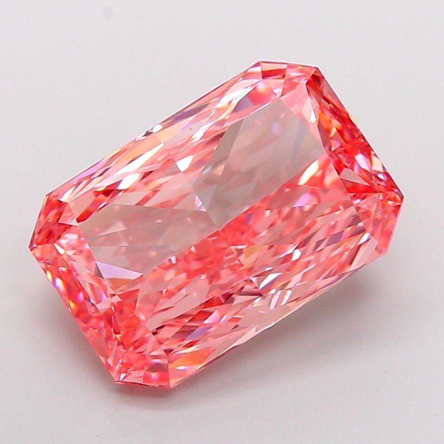 Loose Diamond - RADIANT 18.12ct Fancy Vivid Pink VS1 (1 of 1)