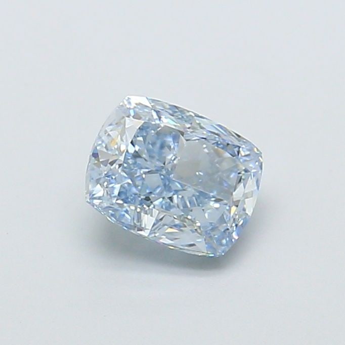 Loose Diamond - CUSHION MODIFIED 1.01ct Fancy Intense Blue VVS1: Loose Diamond - CUSHION MODIFIED 1.01ct Fancy Intense Blue VVS1 Source: This is a real non-mined Diamond that has been grown in a lab Shape: CUSHION MODIFIED Carats: 1.01 Color: Fancy Intense Blue Cer