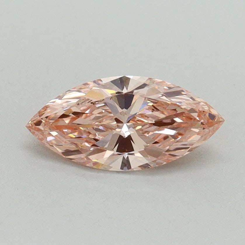 Loose Diamond - MARQUISE 0.59ct Fancy Vivid Pink VS1: Loose Diamond - MARQUISE 0.59ct Fancy Vivid Pink VS1 Source: This is a real non-mined Diamond that has been grown in a lab Shape: MARQUISE Carats: 0.59 Color: Fancy Vivid Pink Certification: IGI Video
