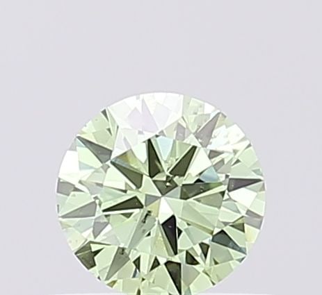Loose Diamond - ROUND 0.5ct Fancy Vivid Green SI1: Loose Diamond - ROUND 0.5ct Fancy Vivid Green SI1 Source: This is a real non-mined Diamond that has been grown in a lab Shape: ROUND Carats: 0.5 Color: Fancy Vivid Green Certification: IGI Video: