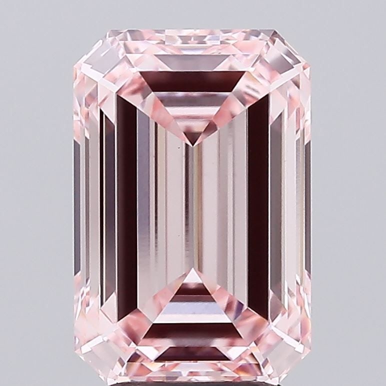 Loose Diamond - EMERALD 4.03ct Fancy Intense Pink VS1: Loose Diamond - EMERALD 4.03ct Fancy Intense Pink VS1 Source: This is a real non-mined Diamond that has been grown in a lab Shape: EMERALD Carats: 4.03 Color: Fancy Intense Pink Certification: IGI Vid