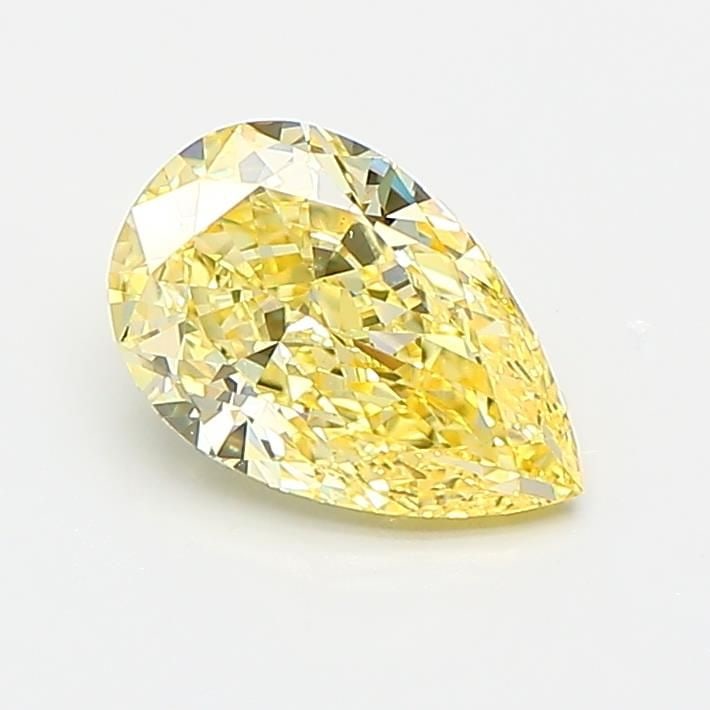 Loose Diamond - PEAR 1.03ct Fancy Intense Yellow VS2: Loose Diamond - PEAR 1.03ct Fancy Intense Yellow VS2 Source: This is a real non-mined Diamond that has been grown in a lab Shape: PEAR Carats: 1.03 Color: Fancy Intense Yellow Certification: IGI Video