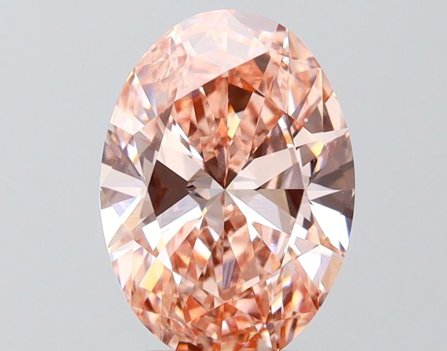 Loose Diamond - OVAL 2.5ct Fancy Intense Pink VVS2: Loose Diamond - OVAL 2.5ct Fancy Intense Pink VVS2 Source: This is a real non-mined Diamond that has been grown in a lab Shape: OVAL Carats: 2.5 Color: Fancy Intense Pink Certification: IGI Video: