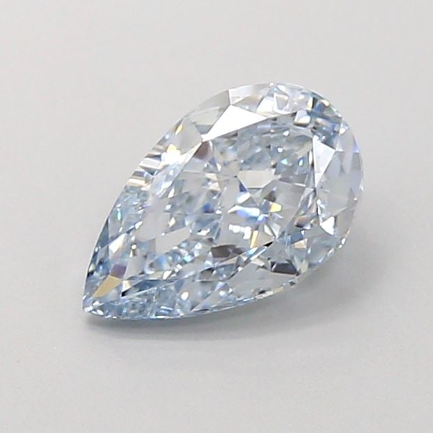 Loose Diamond - PEAR 1.12ct Fancy Intense Blue VS1: Loose Diamond - PEAR 1.12ct Fancy Intense Blue VS1 Source: This is a real non-mined Diamond that has been grown in a lab Shape: PEAR Carats: 1.12 Color: Fancy Intense Blue Certification: IGI Video: