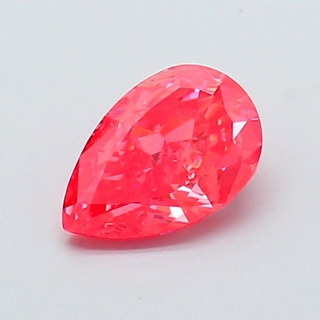 Loose Diamond - PEAR 1.01ct Fancy Vivid Pink VS1: Loose Diamond - PEAR 1.01ct Fancy Vivid Pink VS1 Source: This is a real non-mined Diamond that has been grown in a lab Shape: PEAR Carats: 1.01 Color: Fancy Vivid Pink Certification: IGI Video: