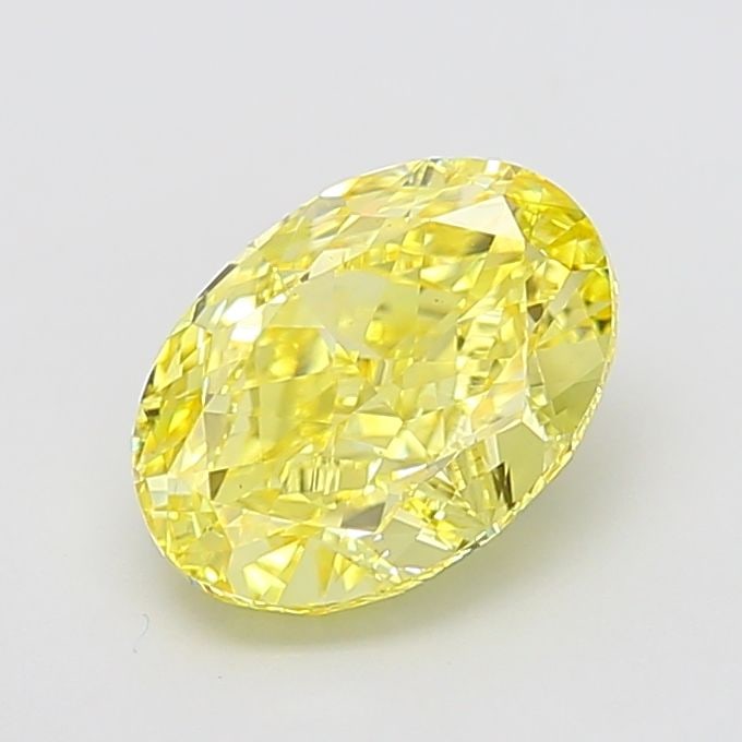 Loose Diamond - OVAL 3.02ct Fancy Intense Yellow VS1: Loose Diamond - OVAL 3.02ct Fancy Intense Yellow VS1 Source: This is a real non-mined Diamond that has been grown in a lab Shape: OVAL Carats: 3.02 Color: Fancy Intense Yellow Certification: IGI Video