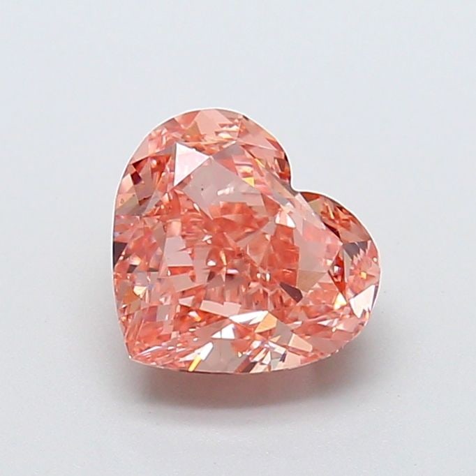 Loose Diamond - HEART 2.04ct Fancy Vivid Pink VS1: Loose Diamond - HEART 2.04ct Fancy Vivid Pink VS1 Source: This is a real non-mined Diamond that has been grown in a lab Shape: HEART Carats: 2.04 Color: Fancy Vivid Pink Certification: NONE Video: