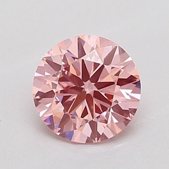Loose Diamond - ROUND 0.81ct Fancy Vivid Pink VVS2: Loose Diamond - ROUND 0.81ct Fancy Vivid Pink VVS2 Source: This is a real non-mined Diamond that has been grown in a lab Shape: ROUND Carats: 0.81 Color: Fancy Vivid Pink Certification: NONE The Diamo