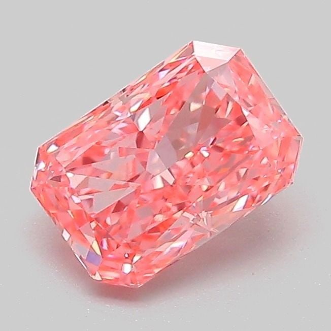 Loose Diamond - RADIANT 1.06ct Fancy Vivid Pink VVS2: Loose Diamond - RADIANT 1.06ct Fancy Vivid Pink VVS2 Source: This is a real non-mined Diamond that has been grown in a lab Shape: RADIANT Carats: 1.06 Color: Fancy Vivid Pink Certification: IGI Video: