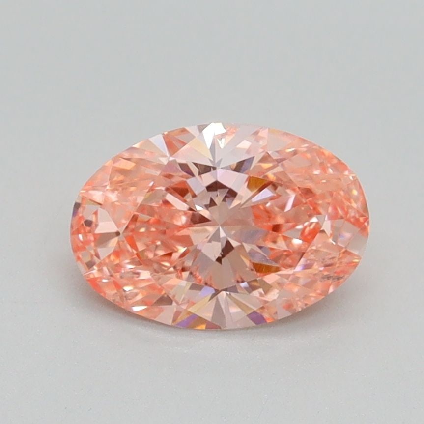 Loose Diamond - OVAL 1.03ct Fancy Vivid Pink SI1: Loose Diamond - OVAL 1.03ct Fancy Vivid Pink SI1 Source: This is a real non-mined Diamond that has been grown in a lab Shape: OVAL Carats: 1.03 Color: Fancy Vivid Pink Certification: IGI Video: