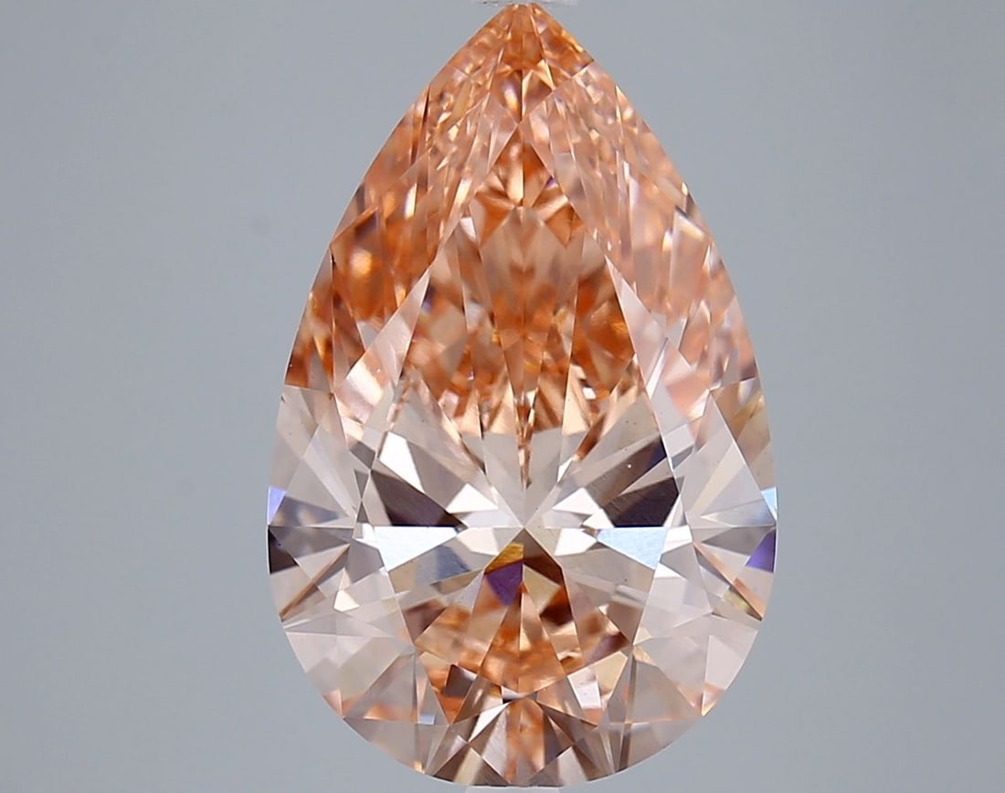 Loose Diamond - PEAR 6.03ct Fancy Intense Pink VS1: Loose Diamond - PEAR 6.03ct Fancy Intense Pink VS1 Source: This is a real non-mined Diamond that has been grown in a lab Shape: PEAR Carats: 6.03 Color: Fancy Intense Pink Certification: IGI Video: