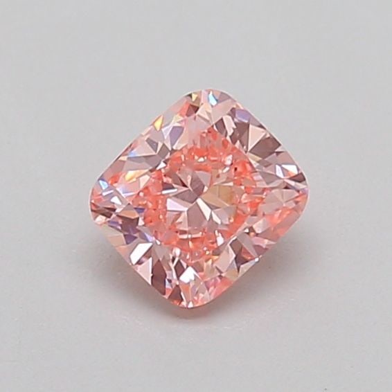 Loose Diamond - CUSHION MODIFIED 0.5ct Fancy Intense Pink VS1: Loose Diamond - CUSHION MODIFIED 0.5ct Fancy Intense Pink VS1 Source: This is a real non-mined Diamond that has been grown in a lab Shape: CUSHION MODIFIED Carats: 0.5 Color: Fancy Intense Pink Certif