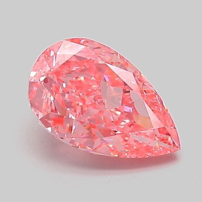 Loose Diamond - PEAR 1.05ct Fancy Vivid Pink VVS2: Loose Diamond - PEAR 1.05ct Fancy Vivid Pink VVS2 Source: This is a real non-mined Diamond that has been grown in a lab Shape: PEAR Carats: 1.05 Color: Fancy Vivid Pink Certification: IGI Video: