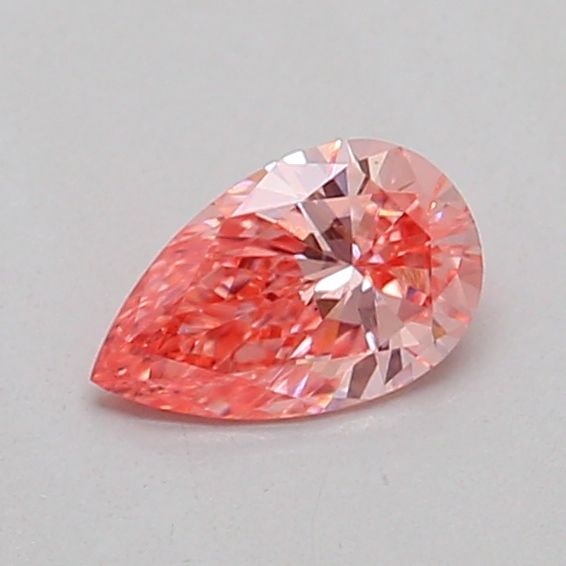 Loose Diamond - PEAR 0.24ct Fancy Vivid Pink VS1: Loose Diamond - PEAR 0.24ct Fancy Vivid Pink VS1 Source: This is a real non-mined Diamond that has been grown in a lab Shape: PEAR Carats: 0.24 Color: Fancy Vivid Pink Certification: IGI The Diamond D