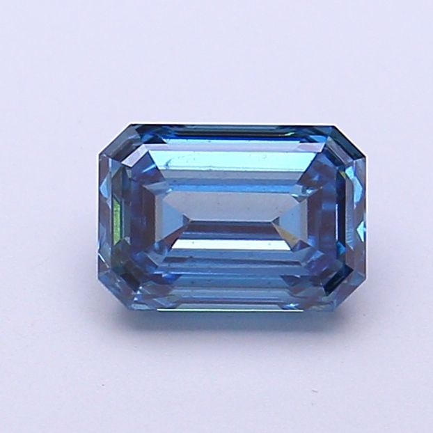Loose Diamond - EMERALD 1.0ct Fancy Intense Blue VS1: Loose Diamond - EMERALD 1.0ct Fancy Intense Blue VS1 Source: This is a real non-mined Diamond that has been grown in a lab Shape: EMERALD Carats: 1.0 Color: Fancy Intense Blue Certification: NONE Vide