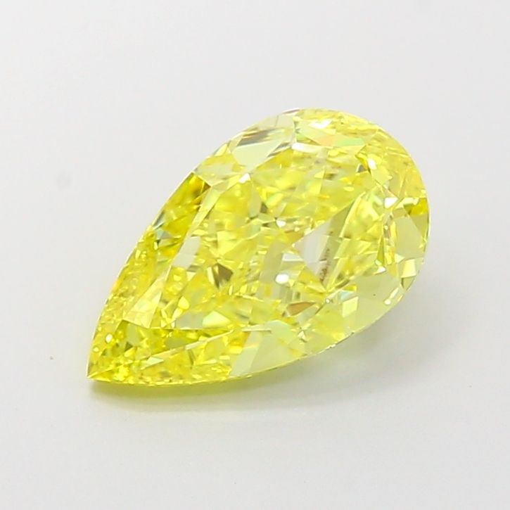 Loose Diamond - PEAR 3.0ct Fancy Intense Yellow VVS2: Loose Diamond - PEAR 3.0ct Fancy Intense Yellow VVS2 Source: This is a real non-mined Diamond that has been grown in a lab Shape: PEAR Carats: 3.0 Color: Fancy Intense Yellow Certification: IGI Video:
