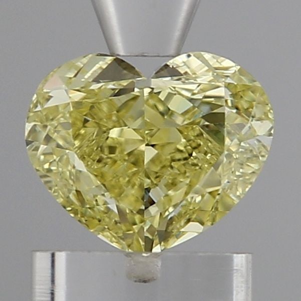 Loose Diamond - HEART 1.04ct Fancy Intense Yellow VS2: Loose Diamond - HEART 1.04ct Fancy Intense Yellow VS2 Source: This is a real non-mined Diamond that has been grown in a lab Shape: HEART Carats: 1.04 Color: Fancy Intense Yellow Certification: IGI Vid
