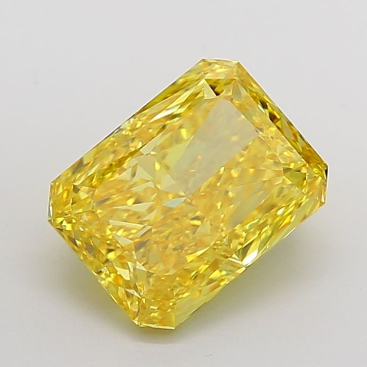Loose Diamond - RADIANT 4.51ct Fancy Vivid Yellow VVS2: Loose Diamond - RADIANT 4.51ct Fancy Vivid Yellow VVS2 Source: This is a real non-mined Diamond that has been grown in a lab Shape: RADIANT Carats: 4.51 Color: Fancy Vivid Yellow Certification: IGI Vi