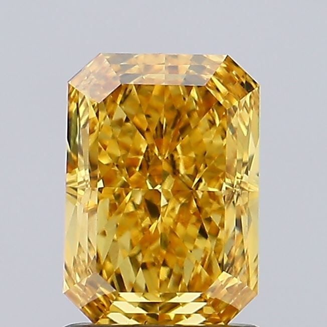 Loose Diamond - RADIANT 1.6ct Fancy Vivid Yellow VS2: Loose Diamond - RADIANT 1.6ct Fancy Vivid Yellow VS2 Source: This is a real non-mined Diamond that has been grown in a lab Shape: RADIANT Carats: 1.6 Color: Fancy Vivid Yellow Certification: IGI