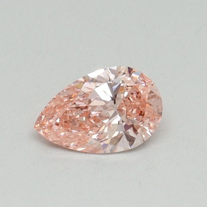 Loose Diamond - PEAR 0.3ct Fancy Vivid Pink SI1: Loose Diamond - PEAR 0.3ct Fancy Vivid Pink SI1 Source: This is a real non-mined Diamond that has been grown in a lab Shape: PEAR Carats: 0.3 Color: Fancy Vivid Pink Certification: IGI Video: