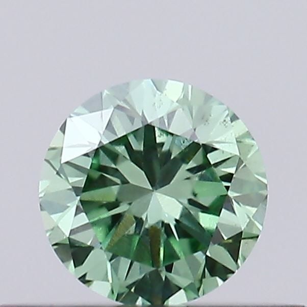 Loose Diamond - ROUND 0.25ct Fancy Vivid Green VS2: Loose Diamond - ROUND 0.25ct Fancy Vivid Green VS2 Source: This is a real non-mined Diamond that has been grown in a lab Shape: ROUND Carats: 0.25 Color: Fancy Vivid Green Certification: IGI The Diamo