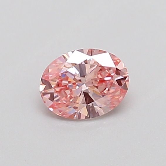 Loose Diamond - OVAL 0.3ct Fancy Vivid Pink VS1: Loose Diamond - OVAL 0.3ct Fancy Vivid Pink VS1 Source: This is a real non-mined Diamond that has been grown in a lab Shape: OVAL Carats: 0.3 Color: Fancy Vivid Pink Certification: IGI Video: