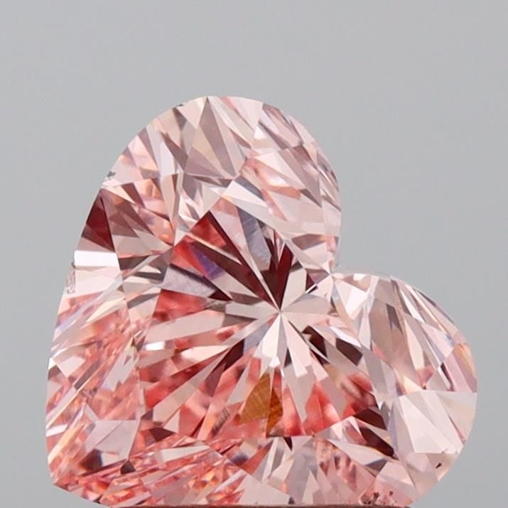 Loose Diamond - HEART 1.51ct Fancy Intense Pink VS2: Loose Diamond - HEART 1.51ct Fancy Intense Pink VS2 Source: This is a real non-mined Diamond that has been grown in a lab Shape: HEART Carats: 1.51 Color: Fancy Intense Pink Certification: IGI Video: